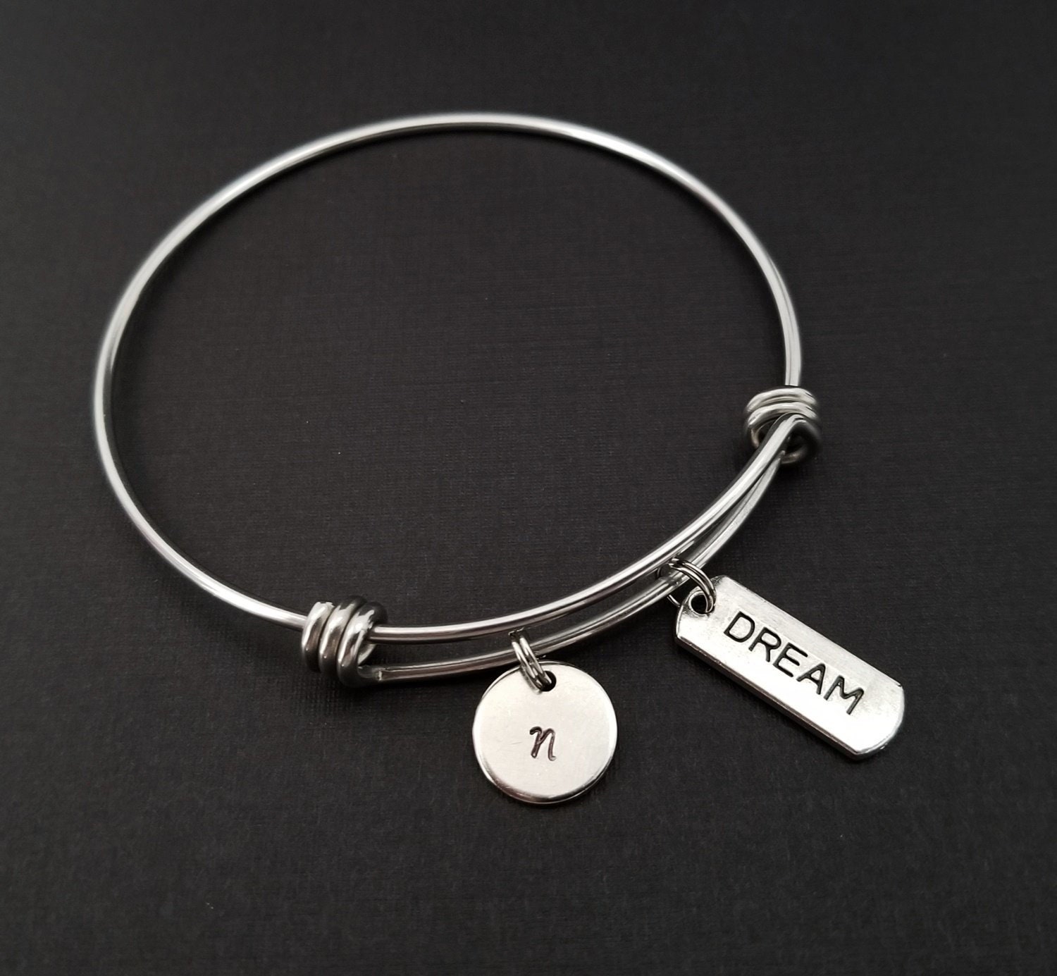 Dream Bangle Bracelet Dream Bracelet Adjustable Bracelet Etsy UK