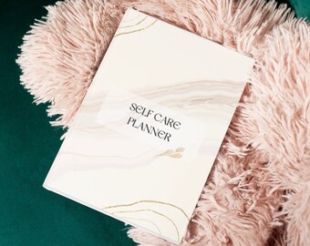 Self care Planner in Pastel Color , Self care Journal, Wellness Planner, Digital Self care Planner