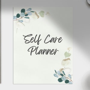 Self care Planner, Self care Journal, Wellness Planner, Digital Self care Planner