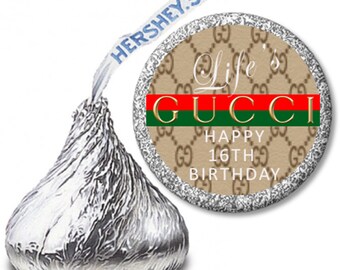 Custom Designer/Fashion Hershey Kisses Favor *DIGITAL ONLY*