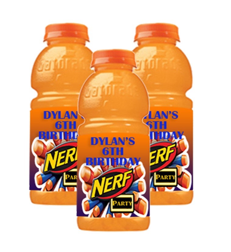 Download Custom Gatorade Bottle Label Digital Only Etsy