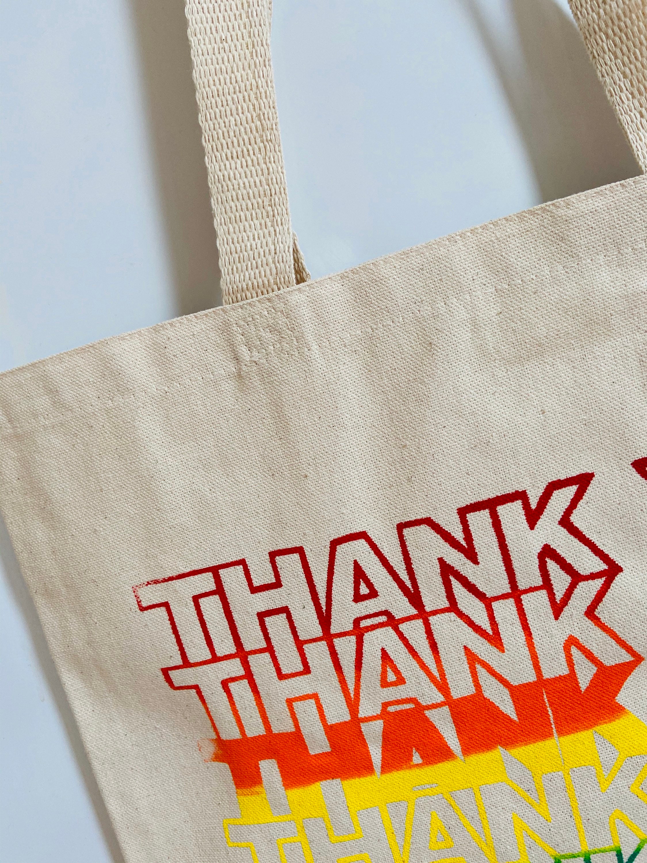CafePress 'Thank You Have A Nice Day' Tote Bag - Natural Canvas Reusable Shopping Bag, 2 Sizes - View #9