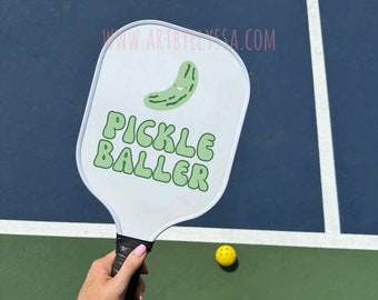 Pickleballer Carbon Fiber Pickleball Paddle with Polymer Honeycomb Core