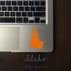 Idaho State Weatherproof Vinyl Decal for Laptops, Water Bottles, Cars, Gifts, etc!
