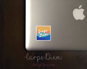 Carpe Diem Sticker