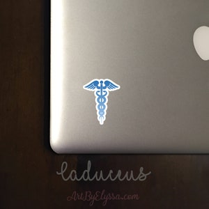 Caduceus Sticker