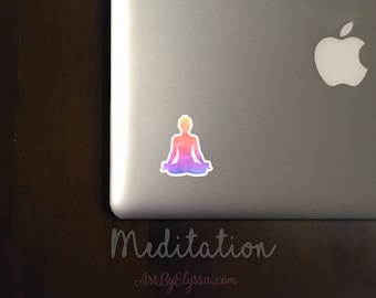 Meditation Sticker