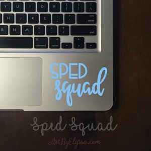 Sped Squad Decal