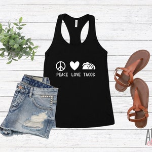 Peace Love Tacos Women&#39;s Top