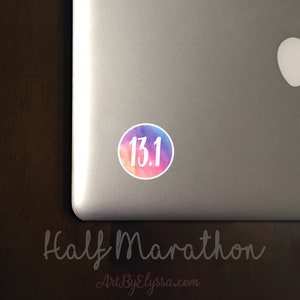 13.1 Half Marathon Sticker