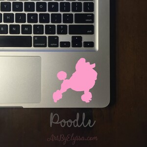 Poodle Decal