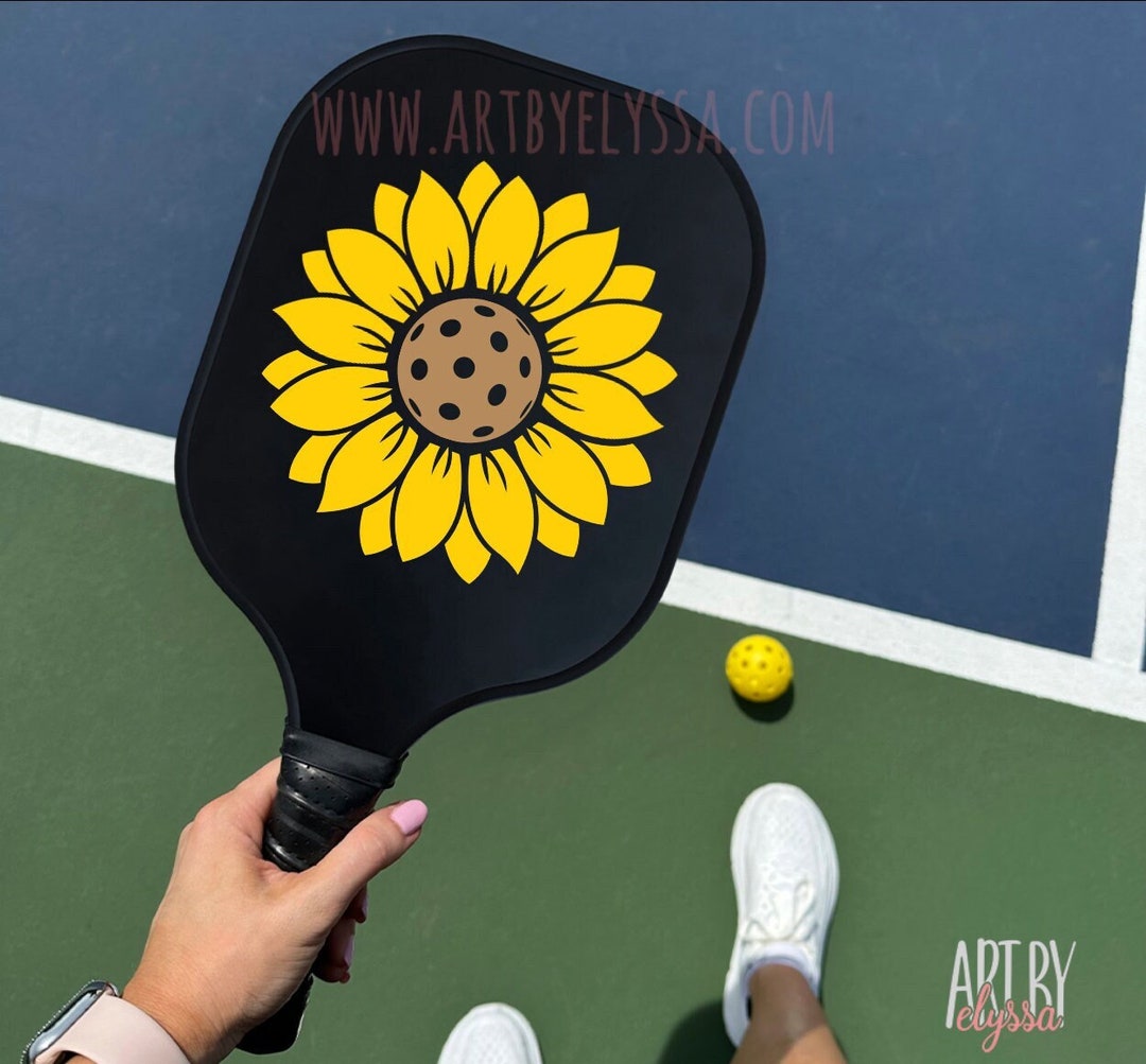 Sunflower Carbon Fiber Pickleball Paddle With Polymer Core Etsy