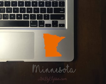 Minnesota State Weatherproof Vinyl Decal for Laptops, Water Bottles, Cars, Gifts, etc!