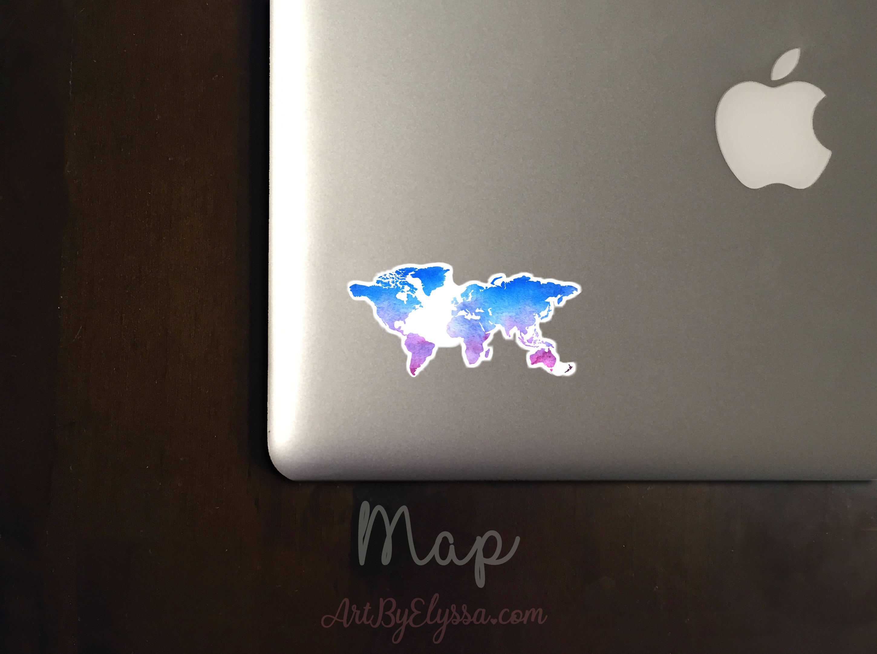 Mp Map Sticker Map Sticker - Etsy