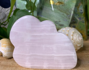 UV Reactive Pink Mangano Calcite Cloud // Love, Compassion, Forgiveness, Heart Chakra // #1