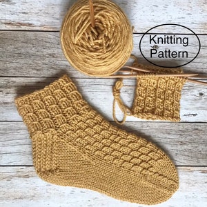 All Snuggled Up Socks Knitting Pattern, Sock Knitting Pattern