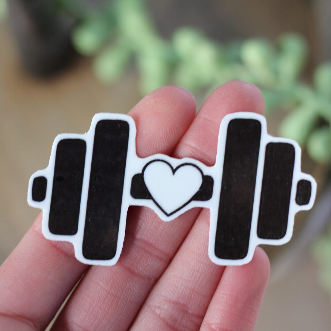 Fitness Weight Sticker | Journal | Laptop Stickers | Workout Stickers ...