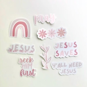 Christian Stickers, Waterproof Stickers, Faith, Tumbler Stickers ...