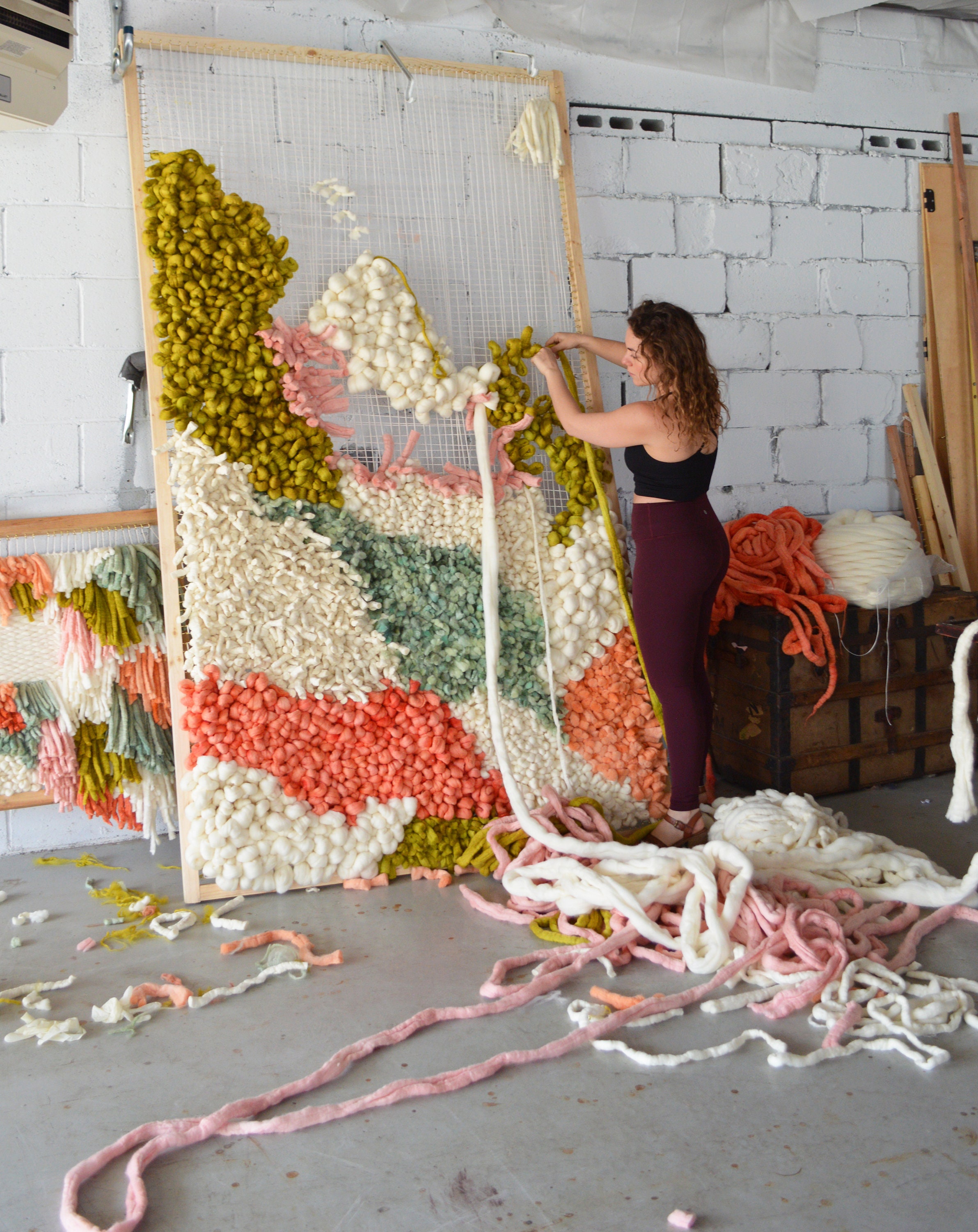 Bedroom Macramé Weaving TAPESTRY WALL HANGING - Modern