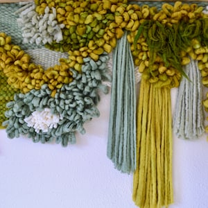 Picture of Textured Wall Art TAPESTRY WALL HANGING for Living Room Decor ...