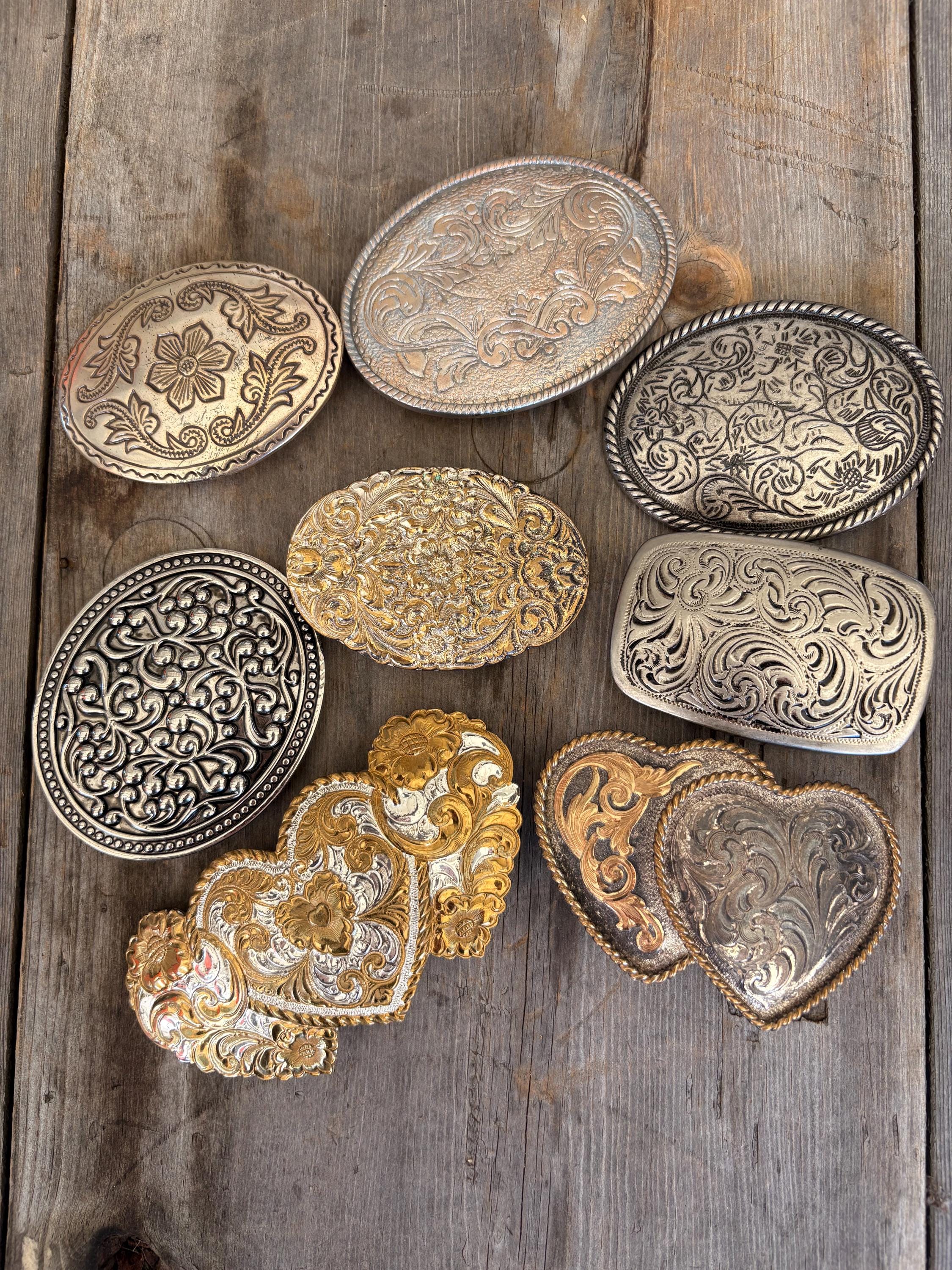 Western Heart Buckle Belt - Etsy display picture 3