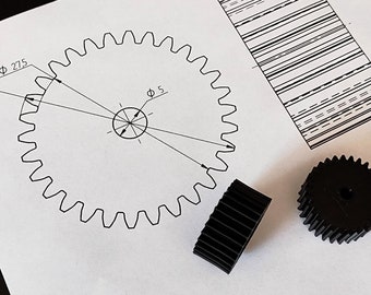 Custom Gear Wheels: Tailored Solutions for Your Needs - 3D Printed