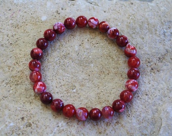 Sale Agate Natural Semi Precious Gemstone Beaded Bracelet Balance /& Harmony