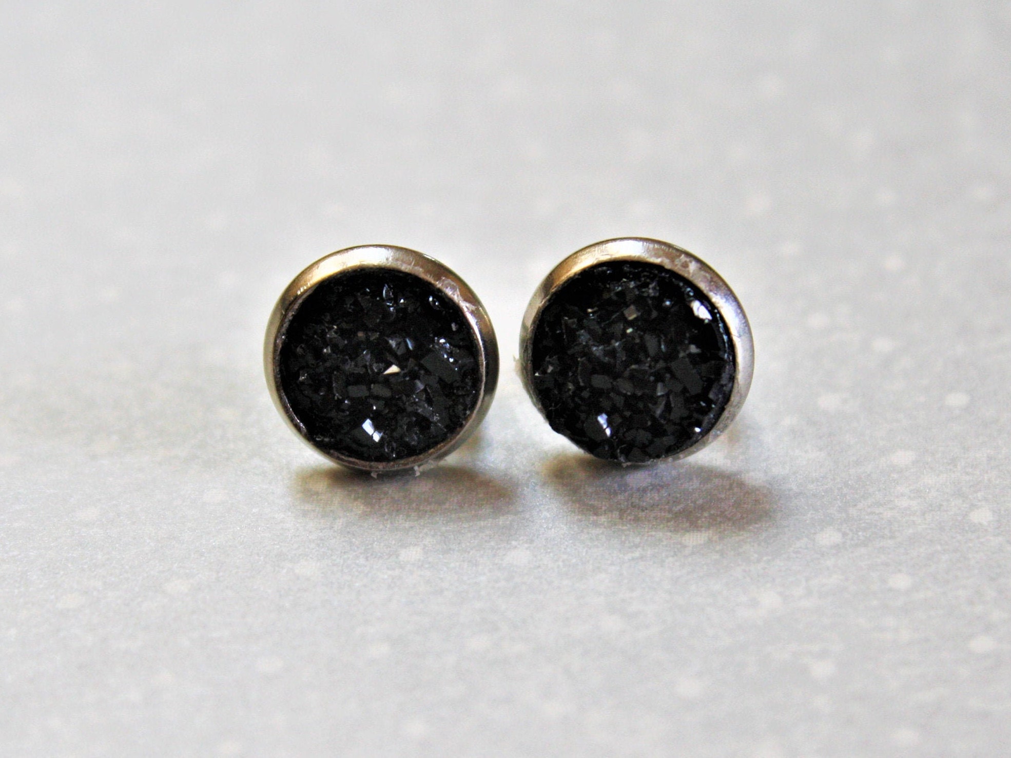 Druzy studs discount