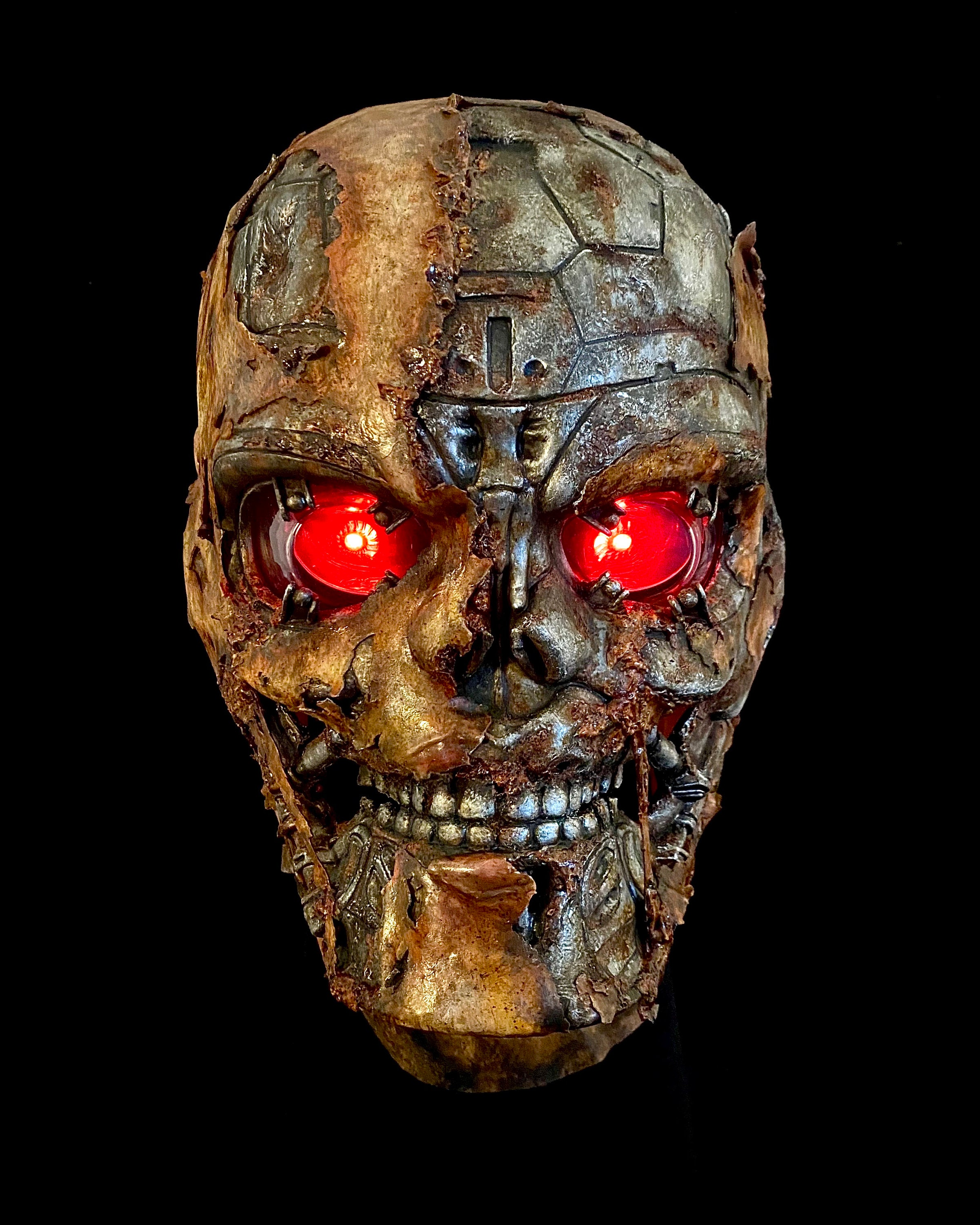 ターミネーターマスク Amazon | T800 ターミネーターマスク ロボット戦士 ラテックス