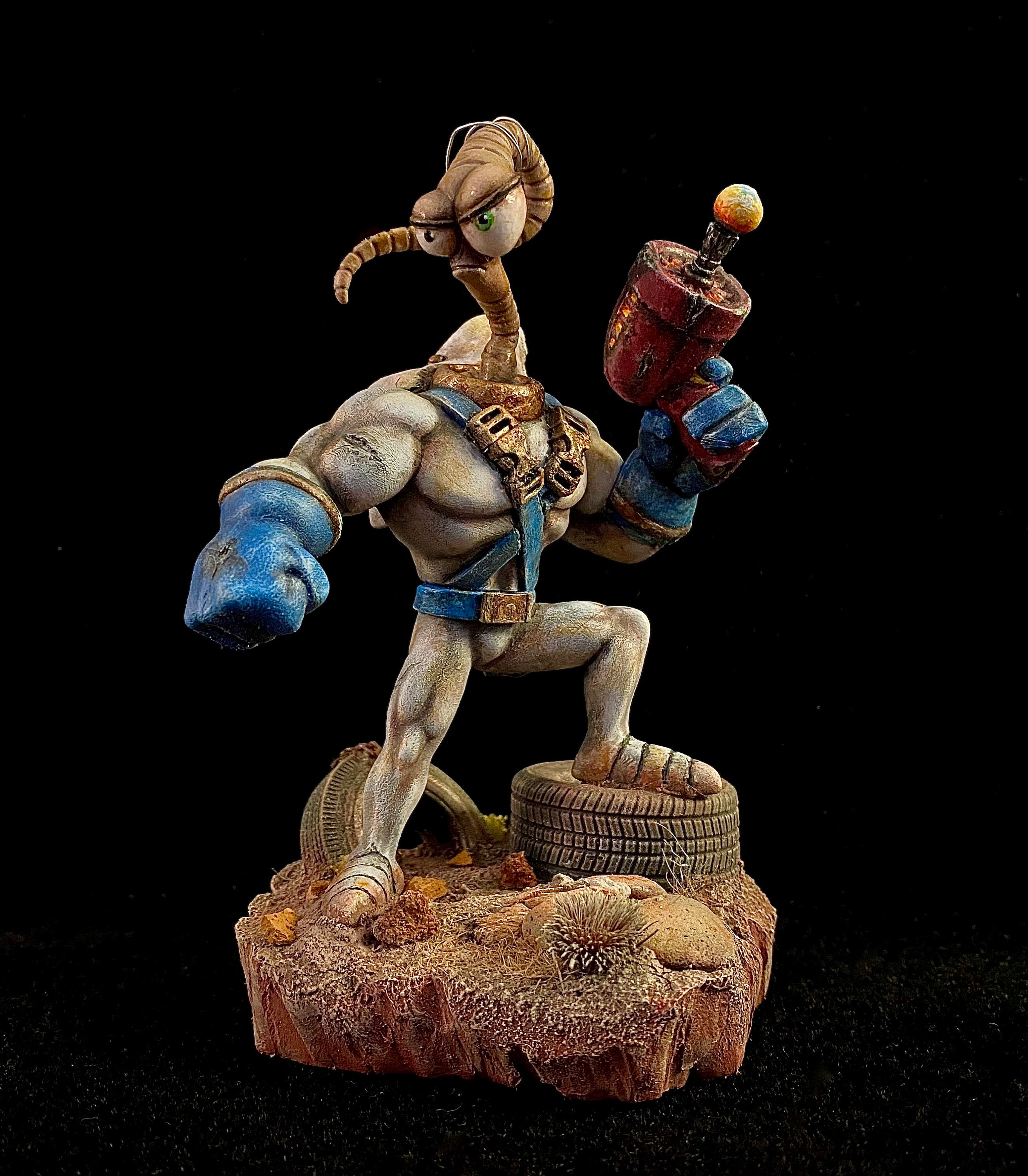 Earthworm Jim Custom Made Figure -  Portugal