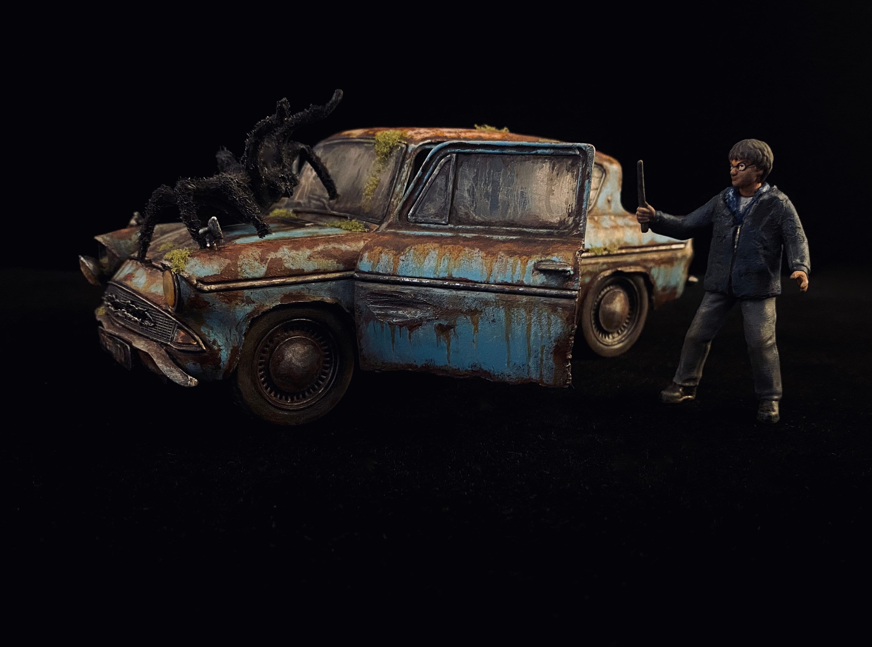 ハリーポッター　FORD ANGLIA Amazon.com: Jada Harry Potter 1:24 1959 Ford Anglia Die-cast
