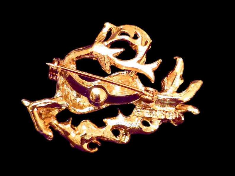 Broche Créateur Renard - Gerris - Alliage Doré 2 Microns