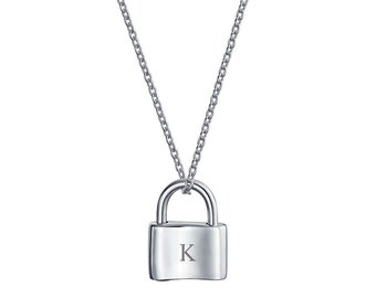 Functional Lock Pendant Necklace