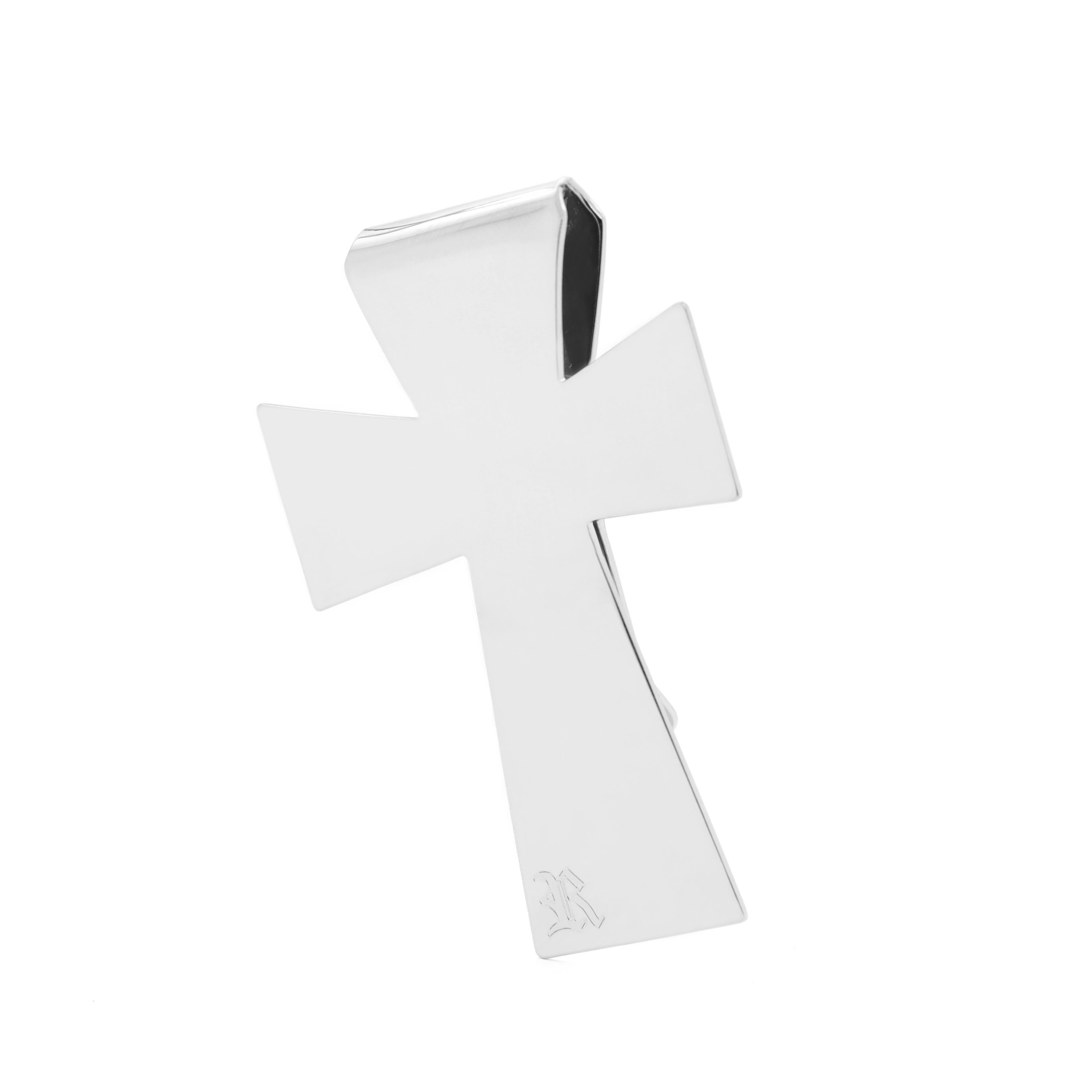silver 925 cross motif money clip 【公式通販】