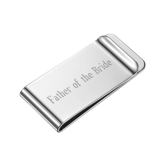 Personalized Money Clip in 925 Sterling Silver Custom Etsy