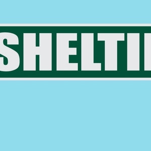 Sheltie ST signo resistente aluminio ADVERTENCIA aparcamiento firmar 17 "x 4"