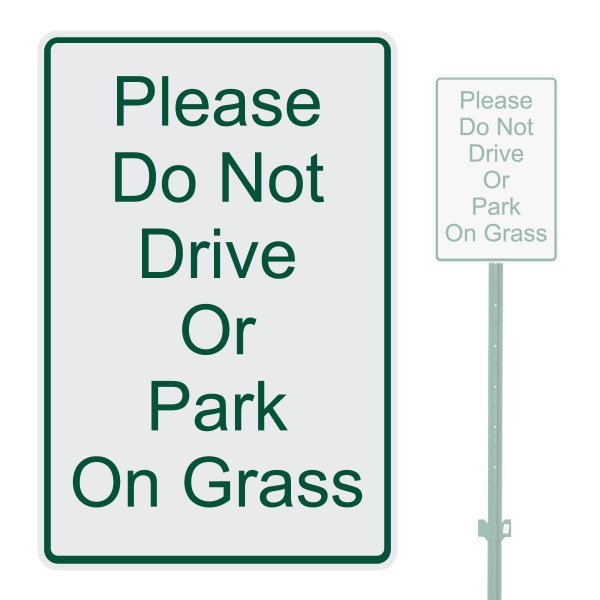 Do Not Park Sign Etsy