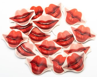 Vintage 60s Pop Art Kissing Lips Winkies by Vari-vue (48 X