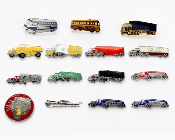 Red Car Cat Enamel Pin Red Car Cat Enamel Pin