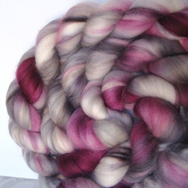 Wool Roving - Superwash Merino - 4 oz. - One of a Kind Colorway - Ready to Ship!