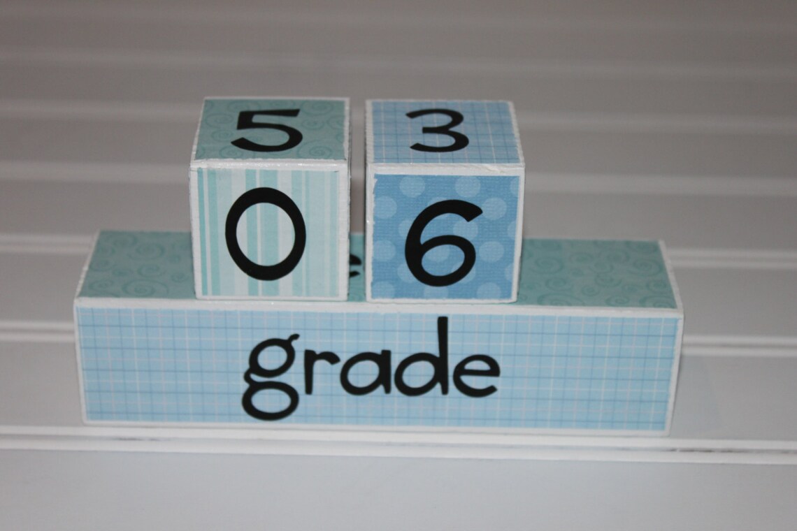 Milestone Blocks, Age Blocks, Count Down Blocks, Pregnancy Countdown