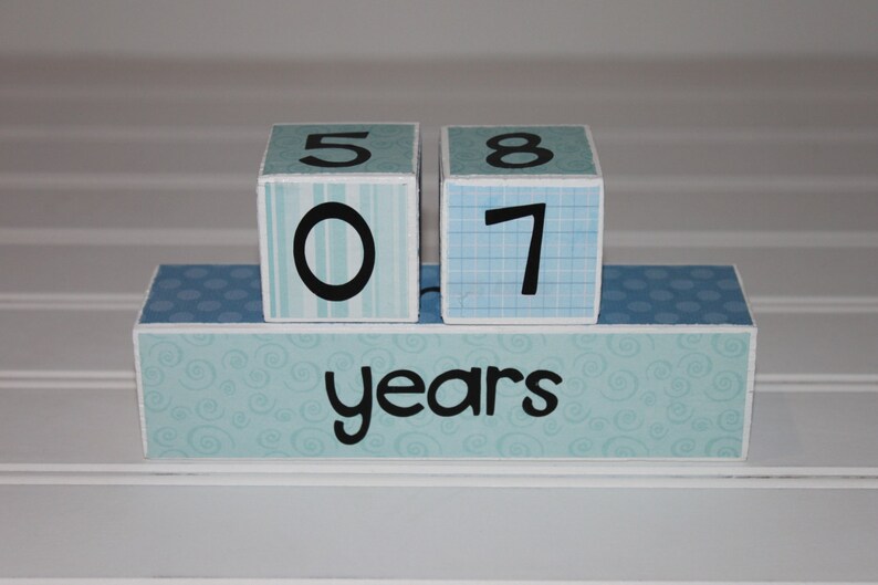 Milestone Blocks, Age Blocks, Count Down Blocks, Pregnancy Countdown