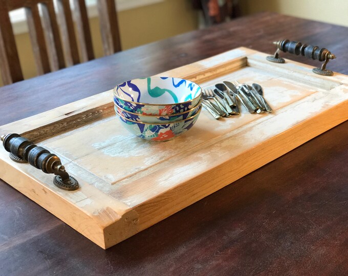 28 Coffee Table Tray Reclaimed Wood Tray Farmhouse Etsy
