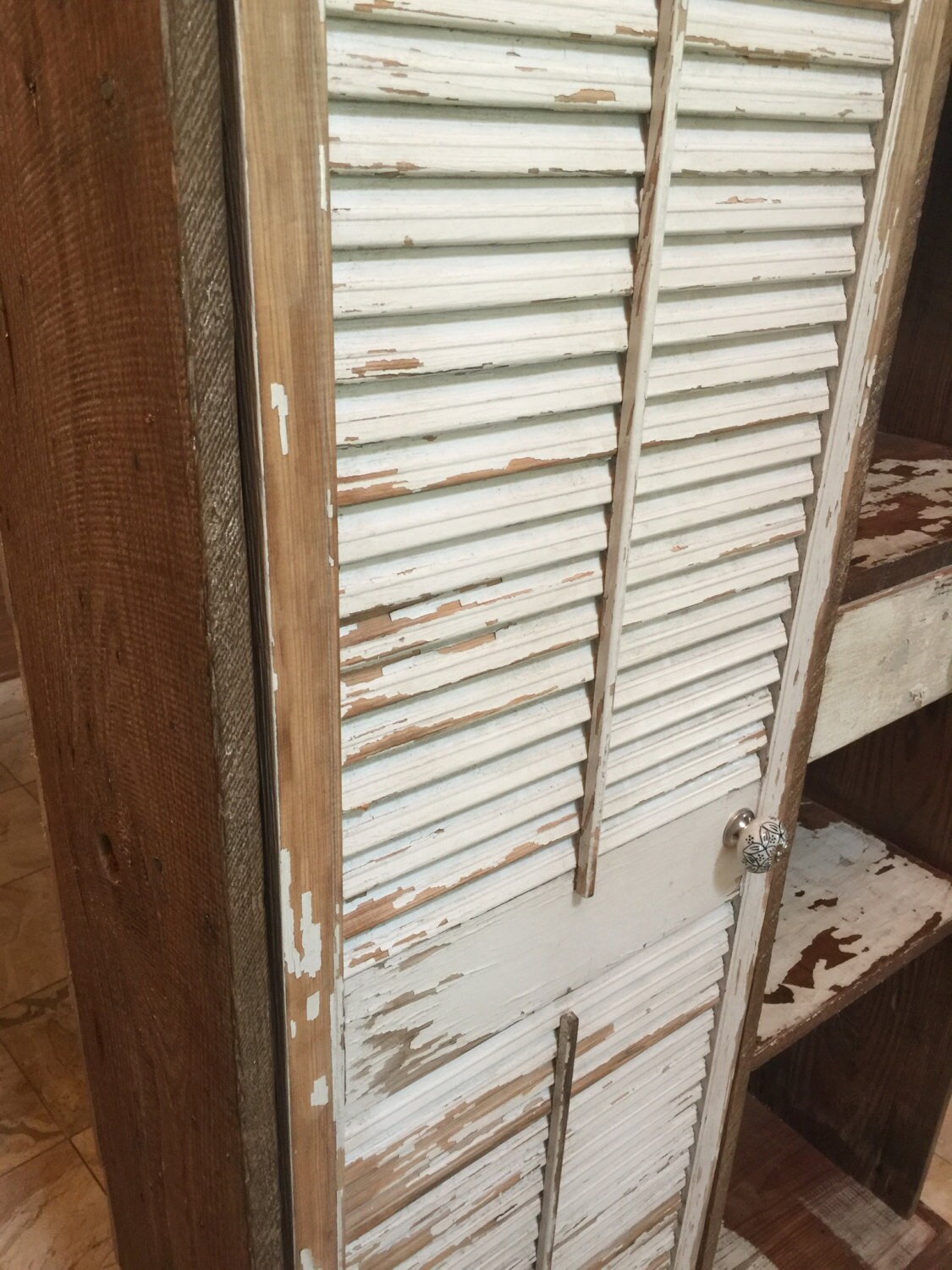 Farmhouse Kitchen Armoire Reclaimed Shiplap Barnwood