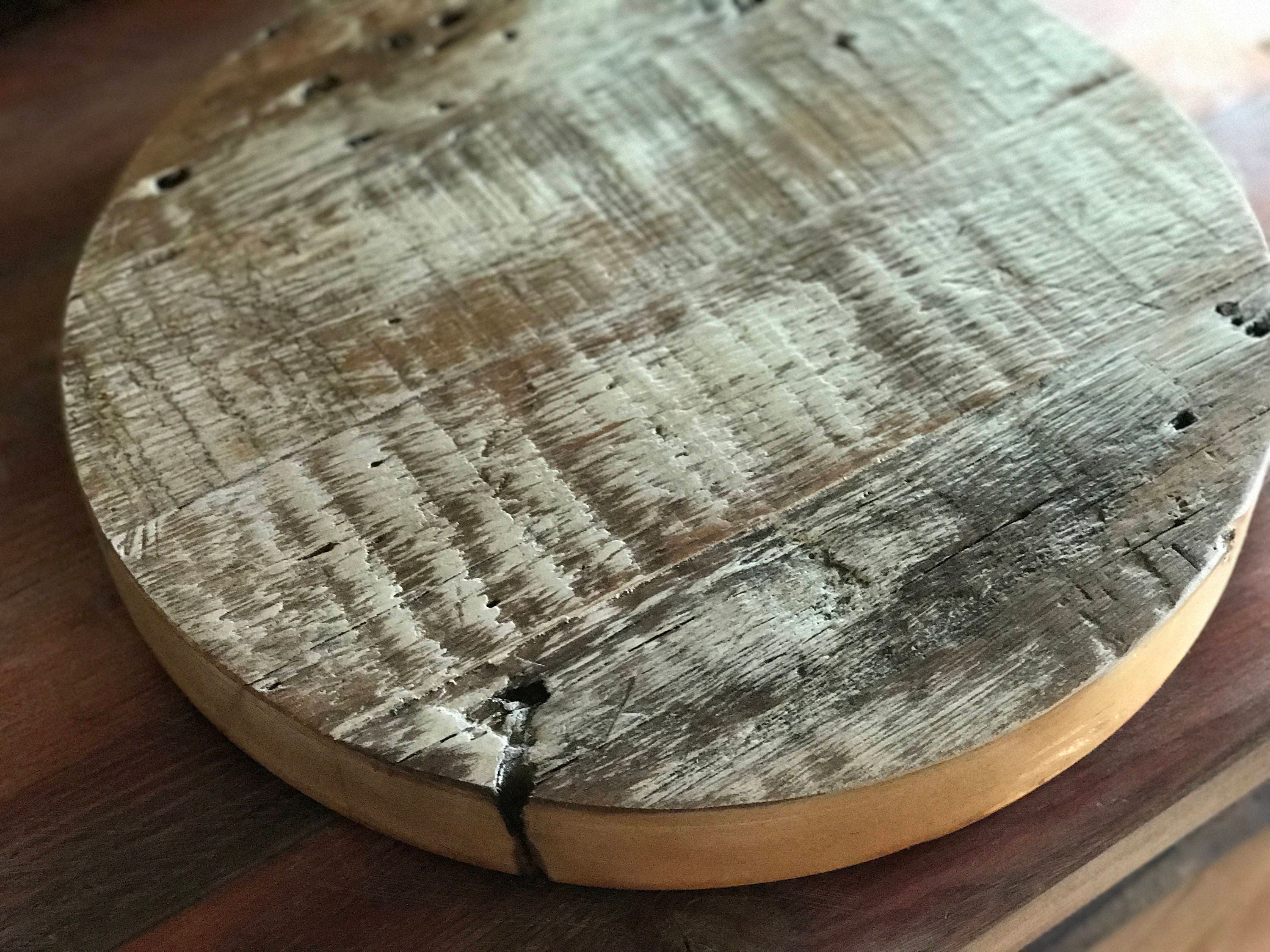 Thick Barn Wood Lazy Susan 15 Lazy Susan Reclaimed Wood Lazy Susan