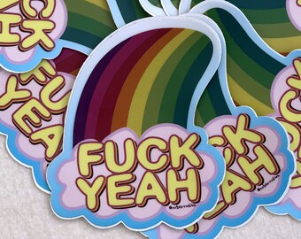 Adesivo F * ck Yeah