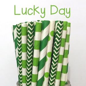 Favors--Free Editable DIY Tags PDF Perfect for Parties Lime Green Dot Paper Straws