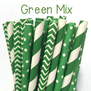 Christmas Paper Straws Christmas straws Red, Green and Gold straws Cake Pop Sticks Drinking Straws image 10