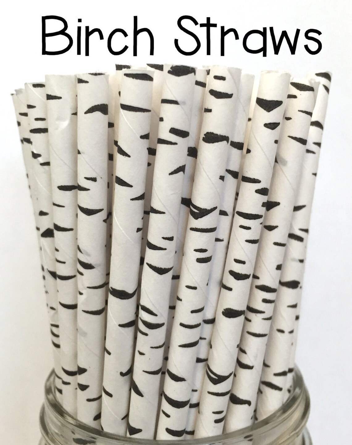 Birch Paper Straws Birch Straws Cake Pop Sticks Drinking Etsy