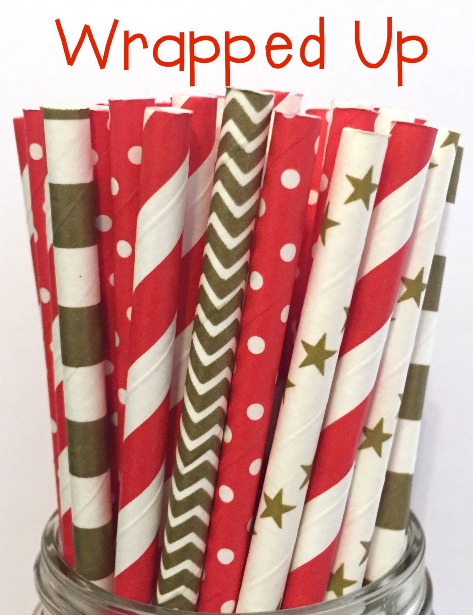 Christmas Straws Red Straws Paper Straws cake Pop Sticks Etsy